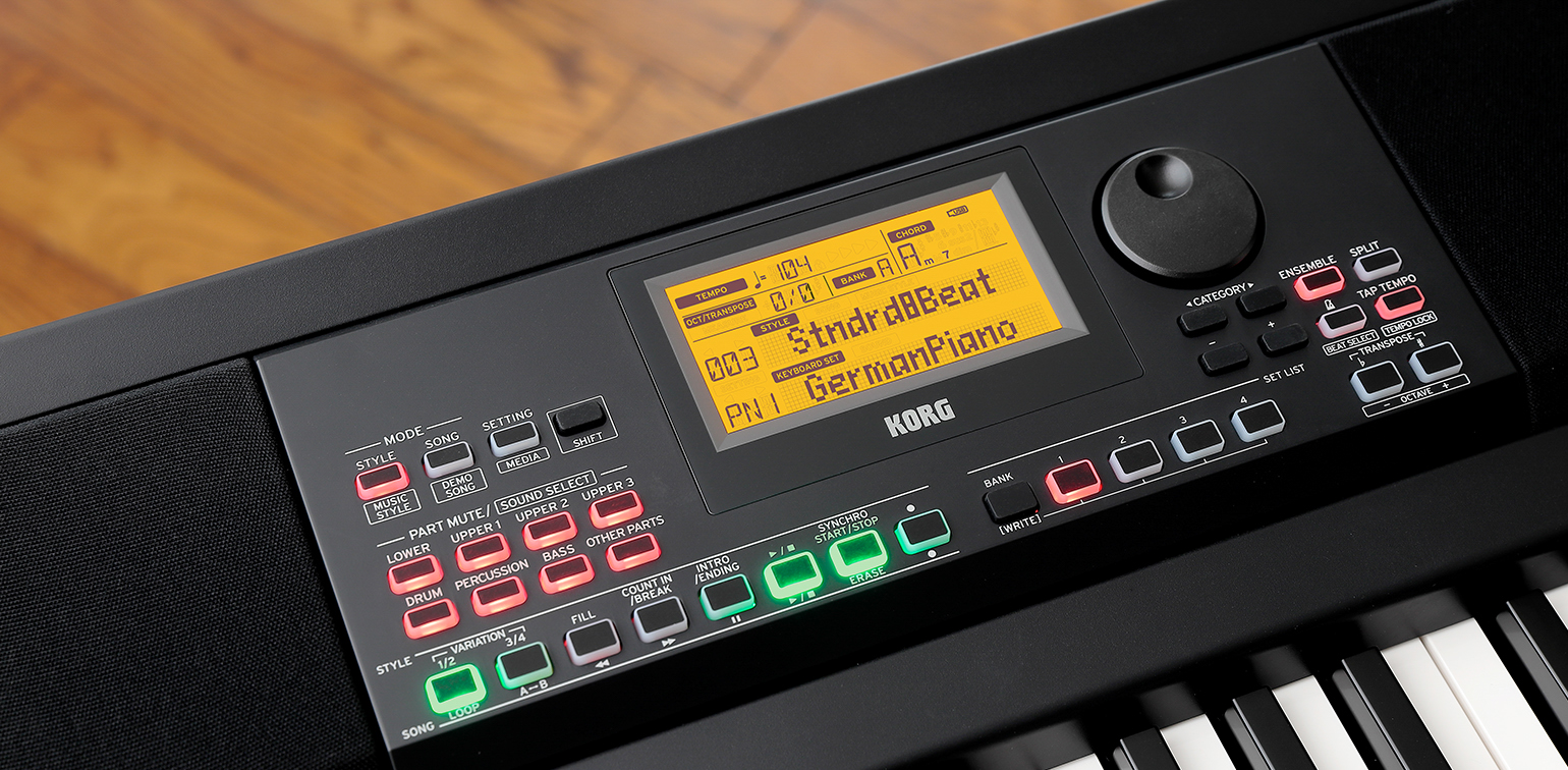 Korg XE20 Digital Ensemble Piano w/ Adjustable Stand