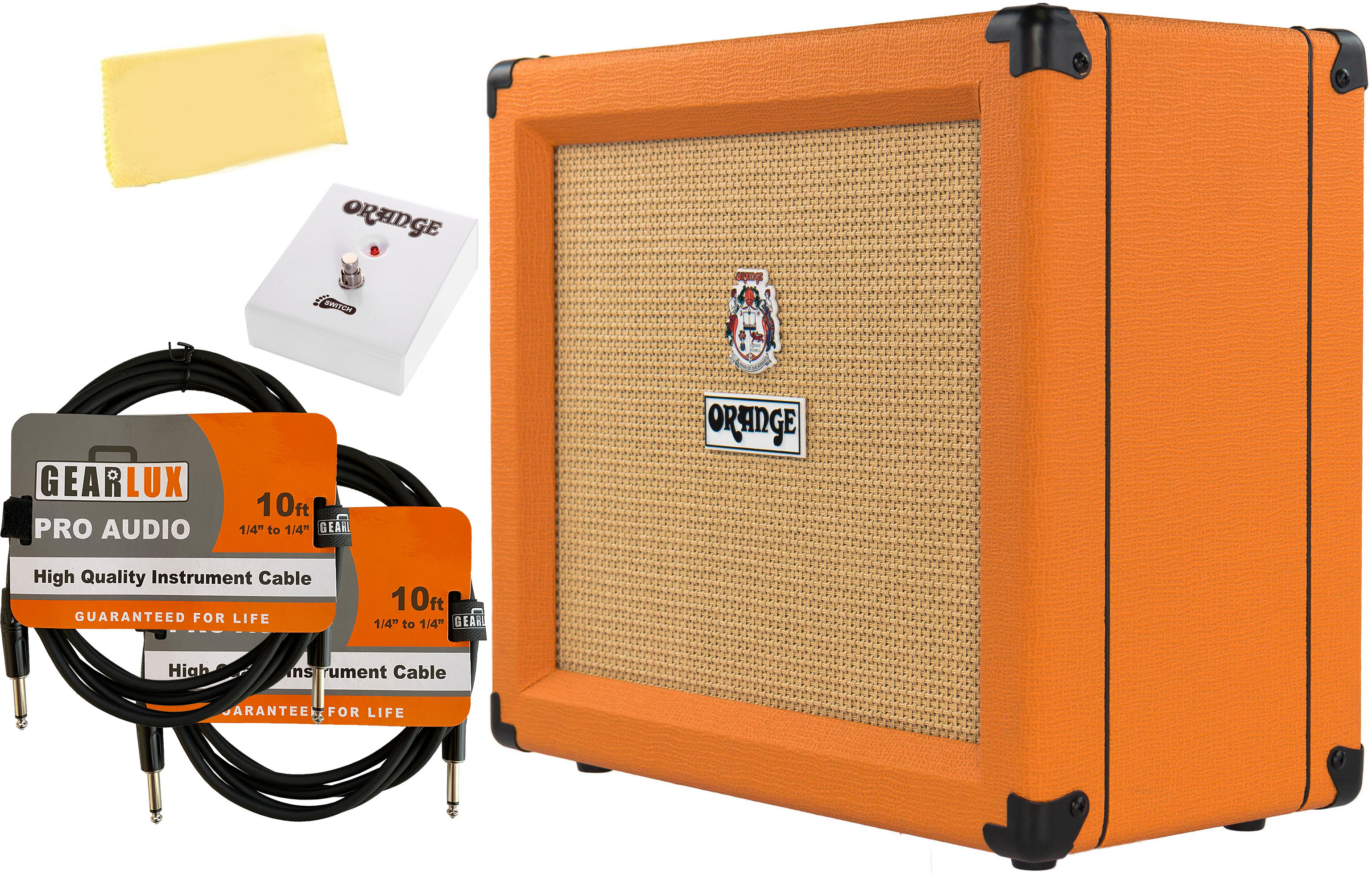Orange Crush 35RT Guitar Combo Amplifier w/ Orange FS-1 Footswitch