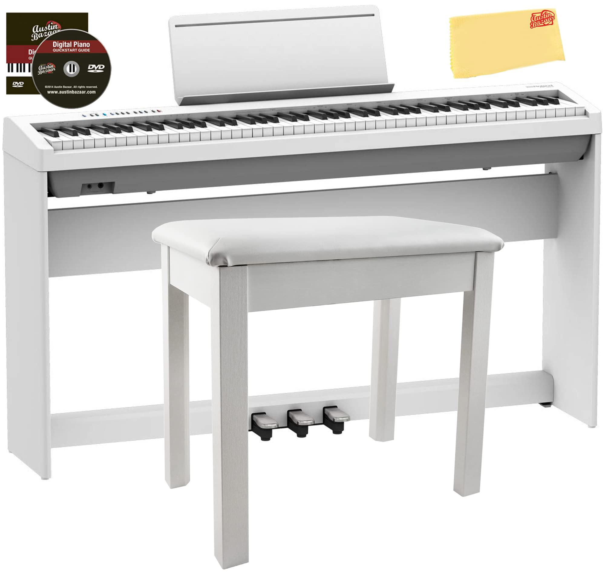 Roland FP-30X Digital Piano - White