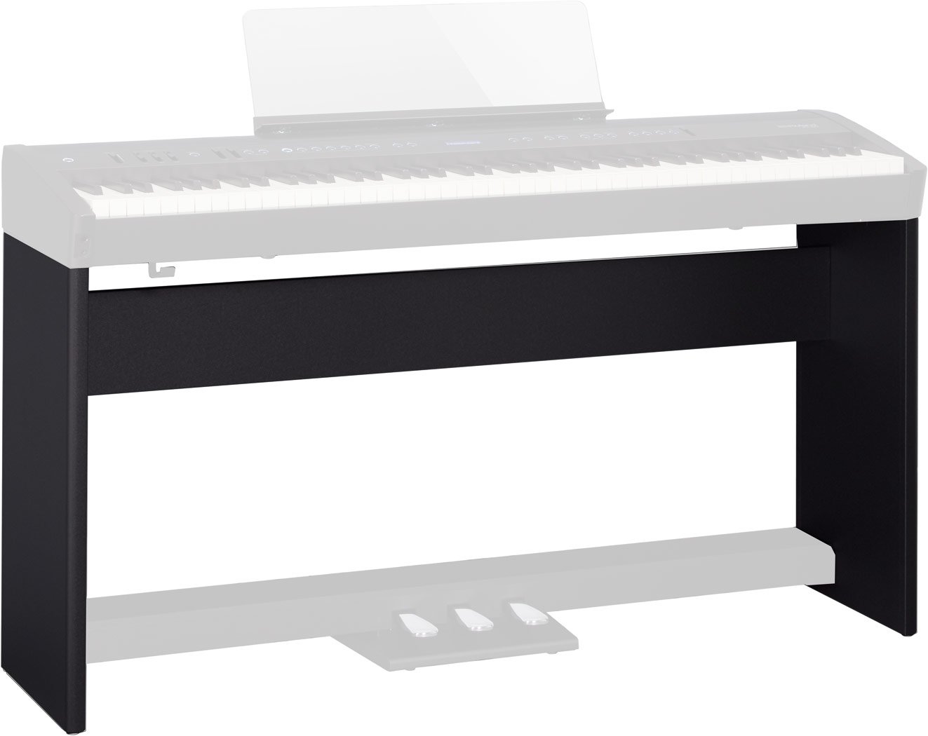 Roland KSC-72 Stand for FP-60 Digital Piano - Black