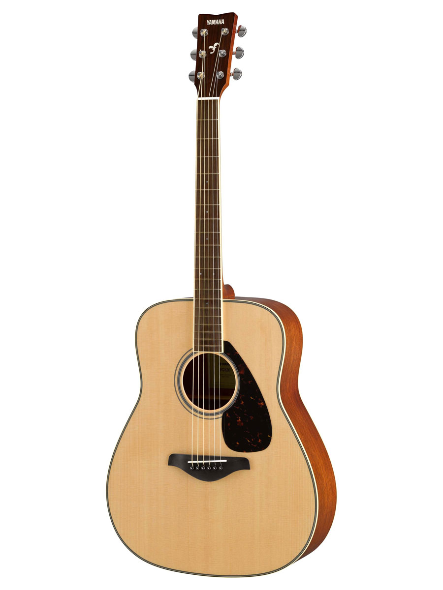 Yamaha FG820 Solid Top Folk Acoustic Guitar - Natural 889025103701