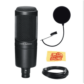 Audio-Technica AT2020 Microphone Standard Bundle