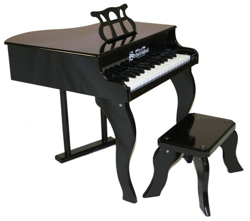 Schoenhut 30-Key Fancy Baby Grand Piano