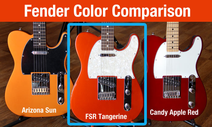 Fender Orange Telecaster Tangerine