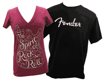 Valentines Day Gift Idea - Fender T-Shirt