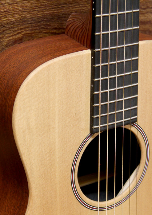 Little Martin LX-1 Acoustic Guitar Rosette Detail