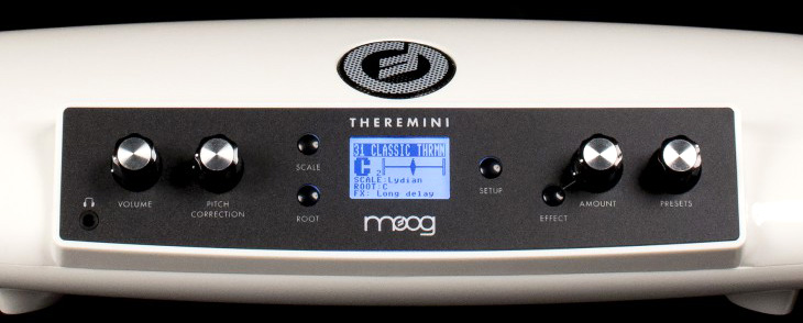 Moog Theremini Controls - front panel