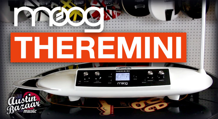 Moog Theremini Mini Theremin with Pitch Control and Presets