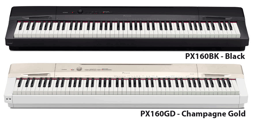 New Casio PX-160 digital pianos
