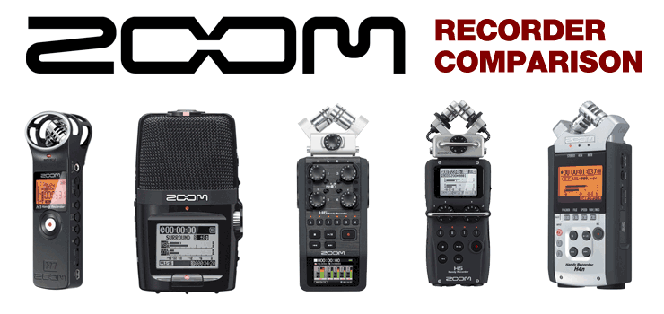 Portable Digital Audio Recorder Comparison Chart